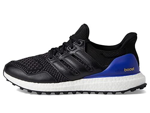 adidas Mens Ultraboost Golf Golf Shoe, Core Black / Core Black / Lucid Blue, 13
