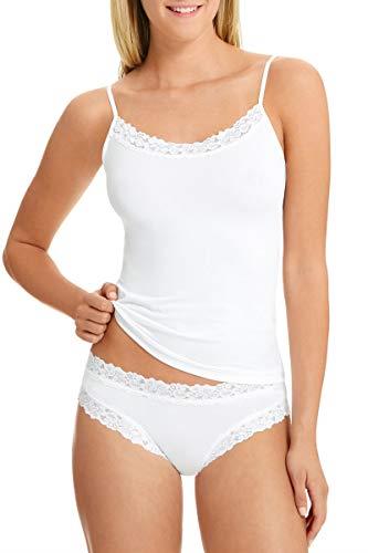 JOCKEY Women's Underwear Parisienne Classic Camisole, White, 14