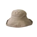 Jacaru Australia 1530 Ladies Beach Hat with Large Brim, Sand, One Size