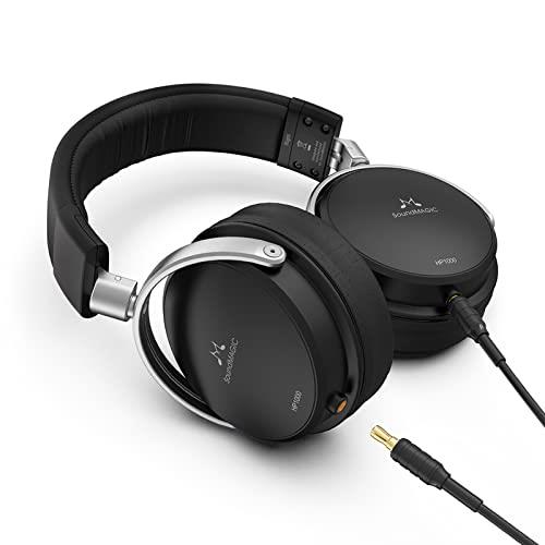 SoundMAGIC HP1000 Noise Cancelling Headphones Over-Ear Headphones HiFi Professional Studio Headset Premium Full Size Closed-Back Headphones