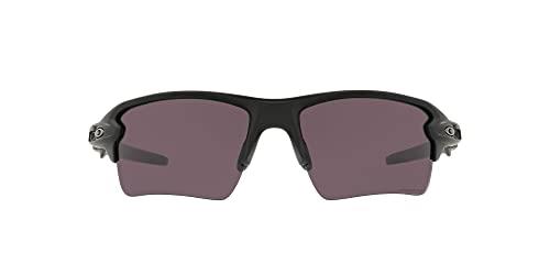 Oakley Men's Oo9188 Flak 2.0 XL Rectangular Sunglasses, Matte Black/Prizm Grey, 59 mm