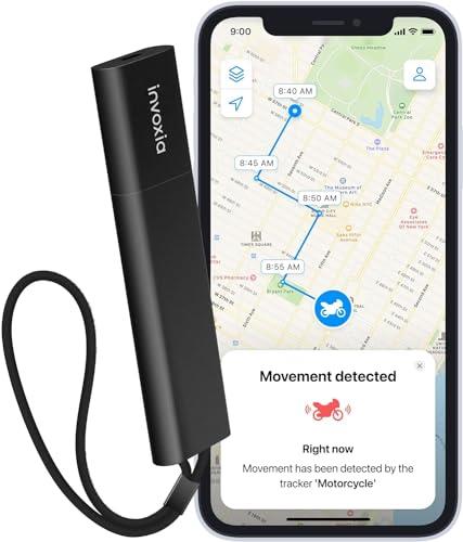 Pro Invoxia GPS Tracker - Real Time Location - No Subscription Included - for Cars, Motorcycles, Kids - Motion and Tilt Alerts - 4G LTE-M Network - Up to 3 Months Battery Life