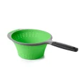 OXO Good Grips Silicone Collapsible Strainer, 2 Quart,Green