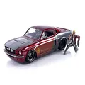 Jada Toys Marvel Guardians of The Galaxy 1:24 1967 Shelby GT500 Die-cast Car with 2.75" Starlord Figure