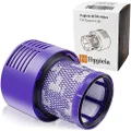 Hygieia HEPA Filter for Dyson V10, Washable Air Filter Replacement for Cordless V10 Cyclone Animal/Absolute/Motorhead and More