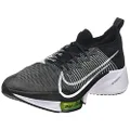 Nike Men's Air Zoom Tempo Next% FK Trail Runners Sneakers Shoes, Black/White/Volt, Size US 11.5