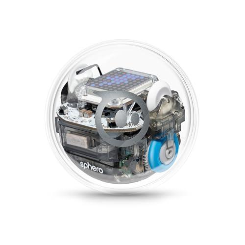 Sphero BOLT | App-Enabled Robotic Ball | STEM Learning and Coding for Kids, Programmable LED Matrix, Bluetooth Connection, Learn Javascript and Scratch, Swift Playground Compatible