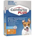 Comfortis PLUS Tablet for Small Dogs 4.6-9kg (Orange) - 6 Pack