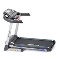 Endless Vogue Treadmill for Home Use with 4HP Peak Power DC Motor| Black | 120 Kg Max Weight and 14 Km/hr Max Speed Support | 420 mm Running Area | with Speakers | Auto Foldable with Auto Incline