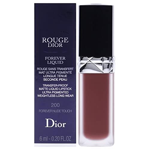 Christian Dior Rouge Dior Forever Liquid Matte - 200 Forever Nude Touch For Women 0.2 oz Lipstick