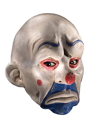 Rubie's Batman The Dark Knight Adult Joker Latex Clown Mask, White, One Size