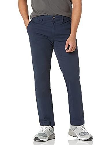 Amazon Essentials Men's Slim-Fit Casual Stretch Khaki Pant, Navy, 29W x 29L