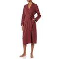 Amazon Essentials Women's Lightweight Waffle Full-Length Robe (Available in Plus Size), Rich Burgundy, X-Large