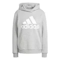 adidas Sportswear Essentials Logo Boyfriend Fleece Hoodie, Grey, L