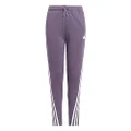 adidas Sportswear Future Icons 3-Stripes Ankle-Length Kids' Jogger Pants, Purple, 15-16 Years