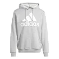 adidas Sportswear Essentials Big Logo Fleece Hoodie, Grey, 2XL