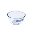 Pyrex Classic Round Glass Bowl 2-Pieces Set, 1 Liter Capacity