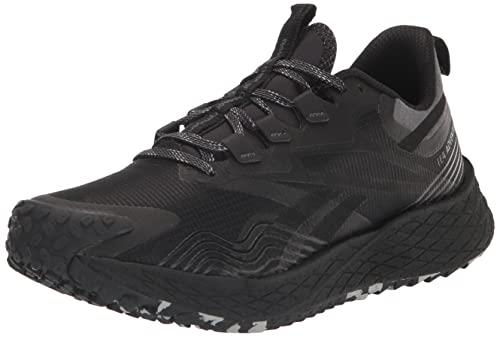 Reebok Men's Floatride Energy 4.0 Adventure Running Shoe, Black/Pure Grey/White, 9 US