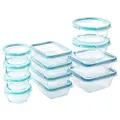 Snapware Total Solution Glass Food Storage Container (24-Piece Set)