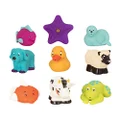 Battat – Assorted Bath Toys – 9Pcs Animal Squirters – Water Squirt Toys – Bath & Pool – 10 Months+ – Bath Buddies (9Pcs)