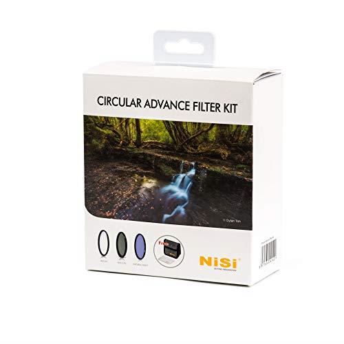 NiSi 67mm Circular Advance Filter Kit | Includes CPL, UV, and Natural Night Filters
