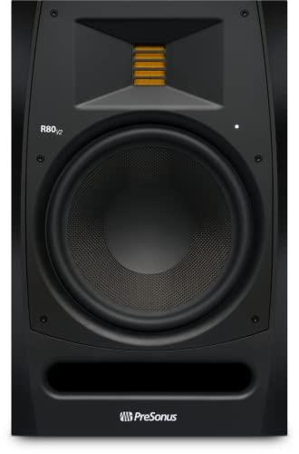 PreSonus R80 V2 | Accurate, Versatile 8" Studio Monitor with Acoustic Tuning Controls and AMT Tweeter for Wide soundstage and Astonishing Transient Response