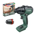 Bosch Home & Garden 18V Cordless Brushless Impact Hammer Drill Driver Without Battery, Attachment Interface, 13mm Chuck (AdvancedImpact 18)