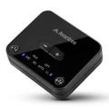 2018 Avantree Audikast aptX Low Latency Bluetooth 4.2 Audio Transmitter Adapter for TV PC (OPTICAL DIGITAL Audio, 3.5mm AUX, RCA, USB) 100ft Long Range, Dual Link for Two Headphones, No Delay