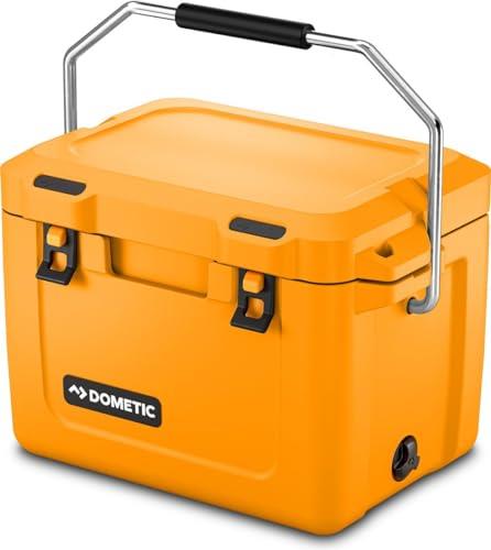Dometic Patrol 20L Insulated Hard Cooler, Mango, Ice Chest and Passive Cool Box, Fits 15 Cans