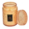 Voluspa Spiced Pumpkin Latte Large Glass Jar Candle with Lid