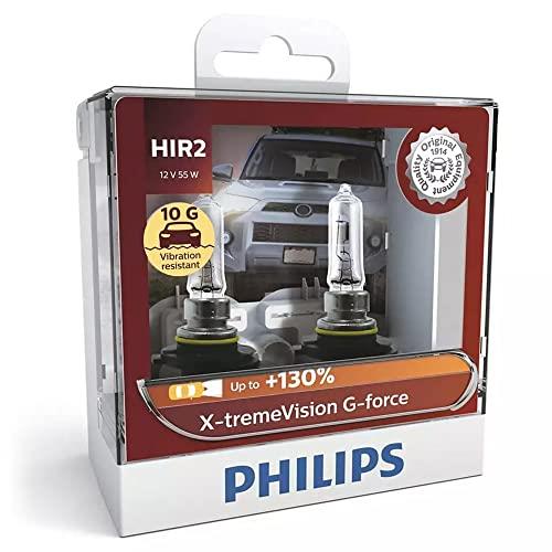 Philips HIR2 12V 55W X-TremeVision G-Force Car Headlight Bulb 2-Pieces