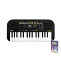 Casio SA-51 32 Mini-Keys Keyboard in Black and white and Rhythm Warriors animated online lessons