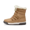 The North Face Women's Sierra Luxe Waterproof Boots, Almond Butter/Falcon Brown, Size 9.5