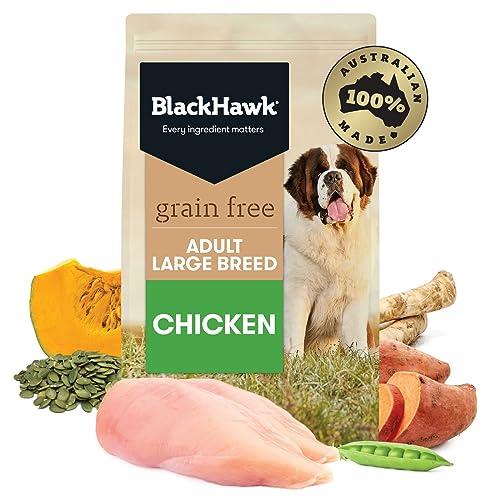 Black Hawk Adult Large Breed Grain Free Chicken Dry Dog Food 15 Kg
