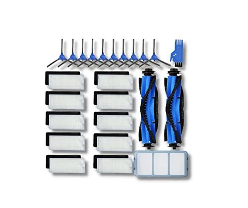 JoyBros 24-Pack Replacement Part Accessories for Eufy RoboVac 11S 12 30C 15T 15C 35C Primary/Filters, Side Brushes,Rolling Brushes Vacuum Cleaner