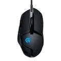 Logitech G402 Hyperion Fury FPS USB Gaming Mouse 8 Programmable Buttons 4000 DPI High Speed Super Fast 1ms Response Time.