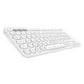 Logitech K380 Multi-Device Bluetooth Wireless Keyboard with Easy-Switch for Up to 3 Devices, Slim, 2 Year Battery-PC, Laptop, Windows, Mac, Chrome OS, Android, iPadOS, Apple TV, Off White