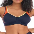 FREYA Women's Active Underwire Molded Sports Bra, Navy Spice, 30G