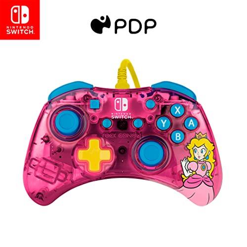Nintendo Switch Rock Candy Wired Controller Peach Pink