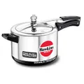 Hawkins Hevibase Induction Compatible Pressure Cooker, 5 Litre Capacity, Silver