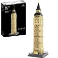 Apostrophe Games Big Ben Building Block Set (1,666 Pieces) Big Ben Clock Tower Famous Landmark Series - Architecture Model for Kids and Adults