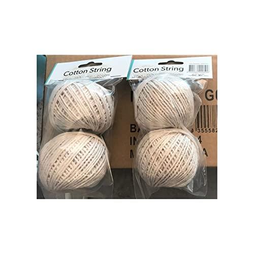 Lylac Cotton String Ball 2-Pieces, 50 m Length