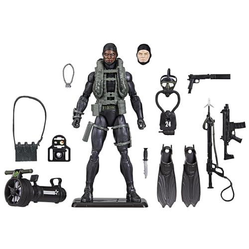 G.I. Joe Classified Series 60th Anniversary Action Sailor - Recon Diver, Collectible 6 Inch Action Figure with 17 Accessories