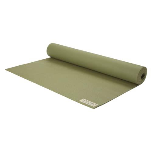 JadeYoga Harmony(™) Yoga Mat, Natural Rubber Home Exercise Mat, Durable & Thick Gym Fitness Mat, Workout Mat For Home, Gym Mat/Stretching Mat, Non-Slip Yoga Mat for Women, Mens Yoga Mat, 68" Olive Green