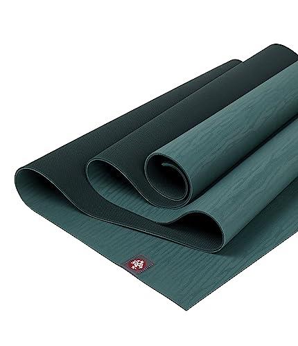 Manduka eKOlite Yoga Mat Premium 4mm Thick Mat, Lightweight, High Performance Grip, Support and Stability in Yoga, Pilates, Gym, Fitness, 71 Inches, Deep Sea