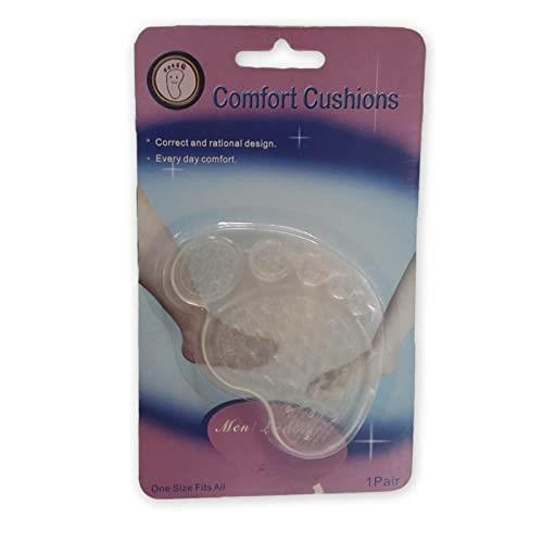 Lylac K033381 Fore Foot Care Silicon Shoe Comfort Cushion, Transparent