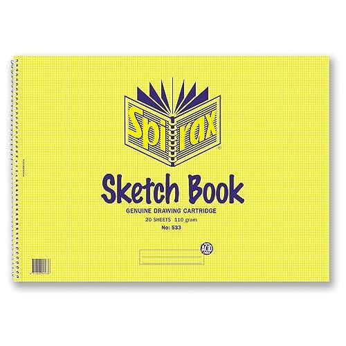 Spirax No 533 A3 20 Sheets Sketch Book