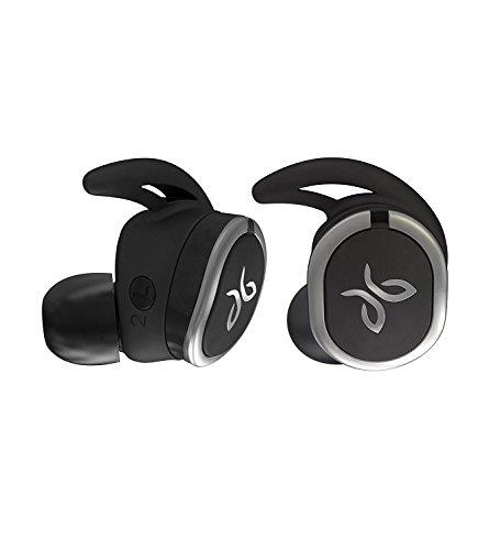 Jaybird Run Wireless Headphones for Running, Bluetooth 4.1, Omni-Directional Mic, 4+8 Hours of Battery, Sweat-Resistant, Comfort-Fitted Earpieces, Skip-Free Music, Jet Black