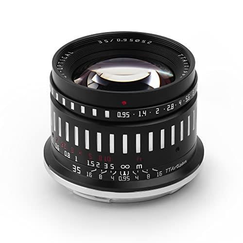 TTArtisan 35mm F0.95 APS-C Large Aperture Manual Focus Mirrorless Cameras Lens for Nikon Z Mount Compatible Like Z50