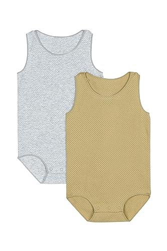 Bonds Baby Wondercool Eyelet Singletsuit - 2 Pack, Pack 27 (2 Pack), 00000 (Premature)